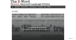 Desktop Screenshot of ewordfilm.com